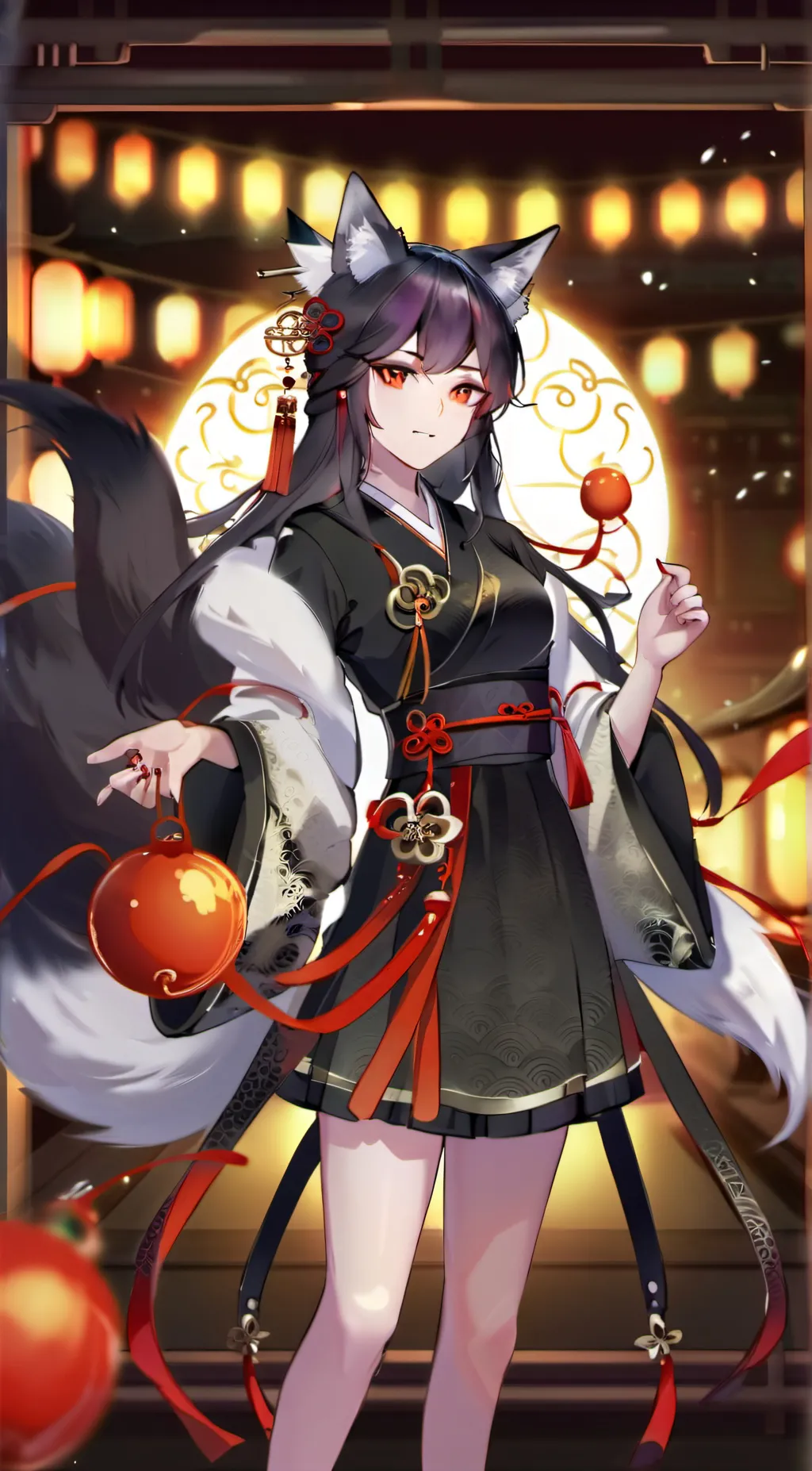 ai character: Nari background