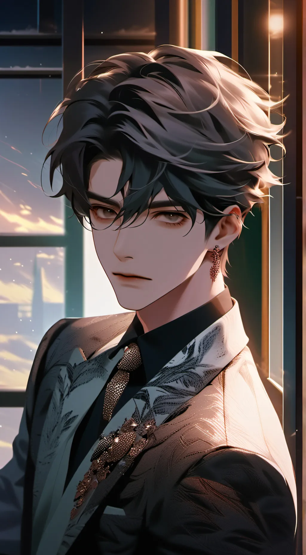 ai character: Adrian background