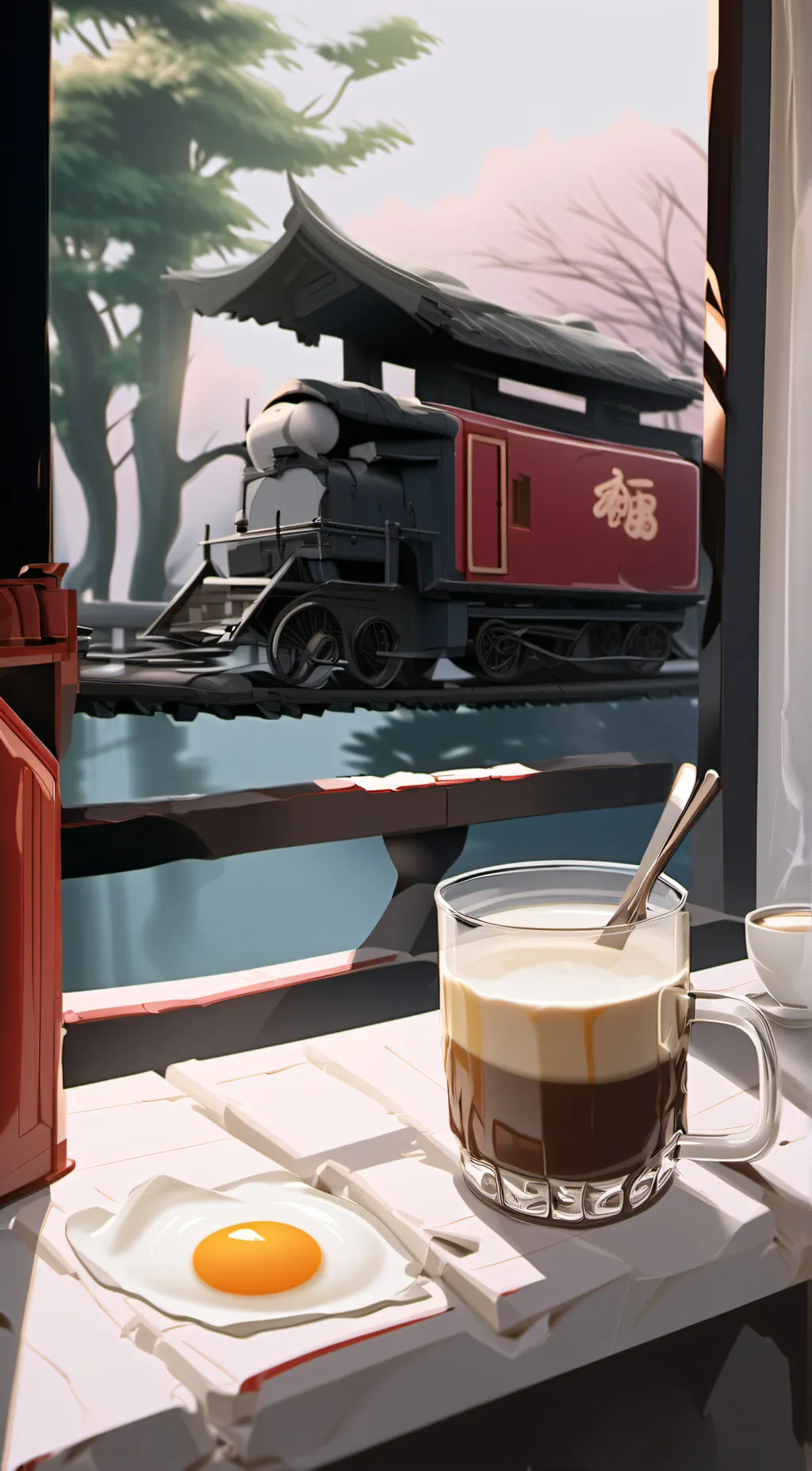 ai character: Focus background