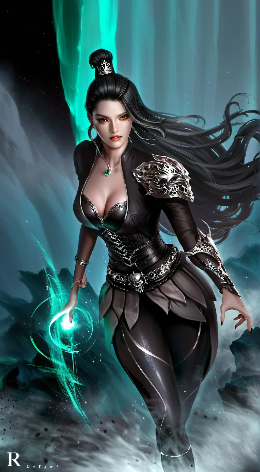 ai character: Koriander Al-Ghoul background