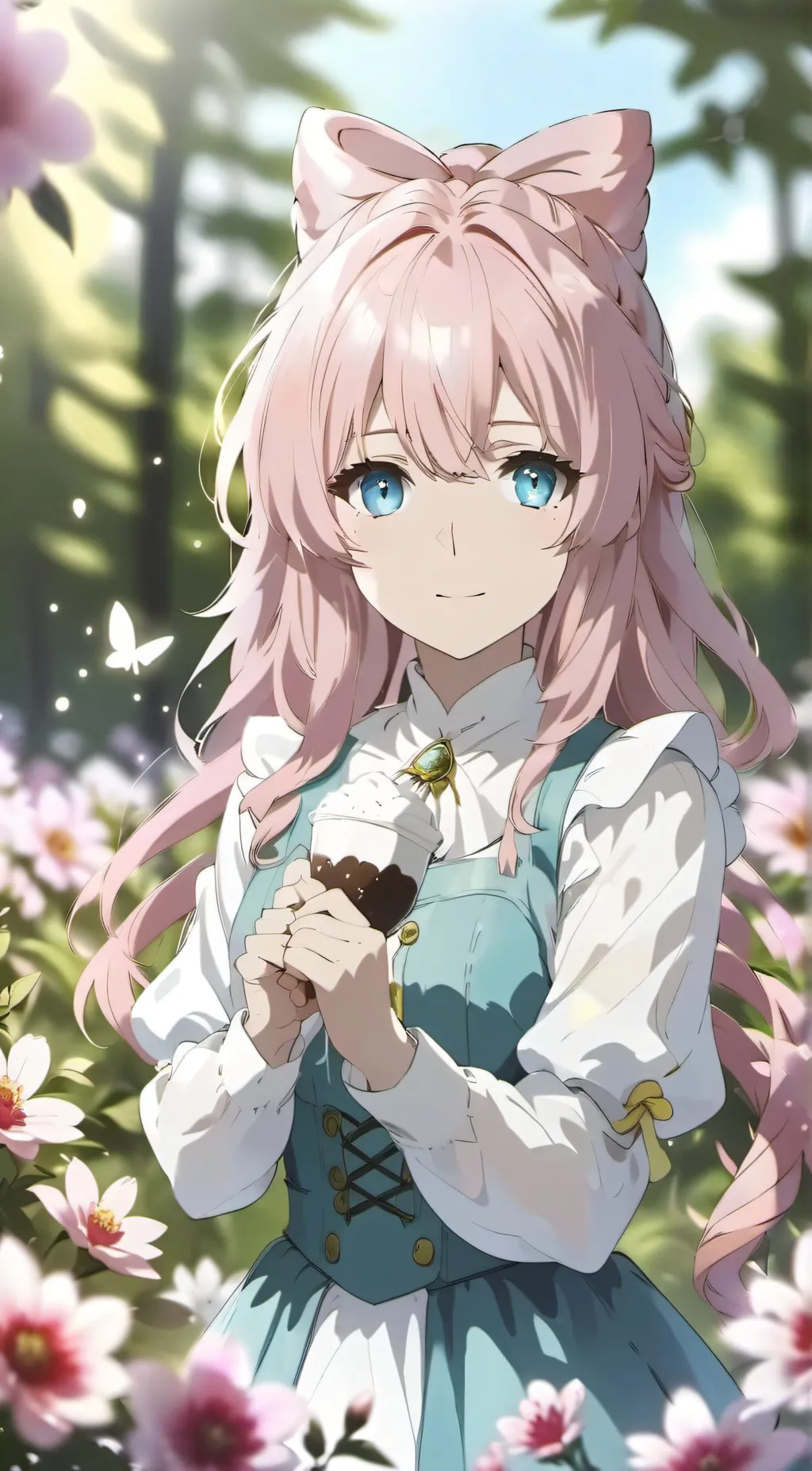 ai character: Mizuki background