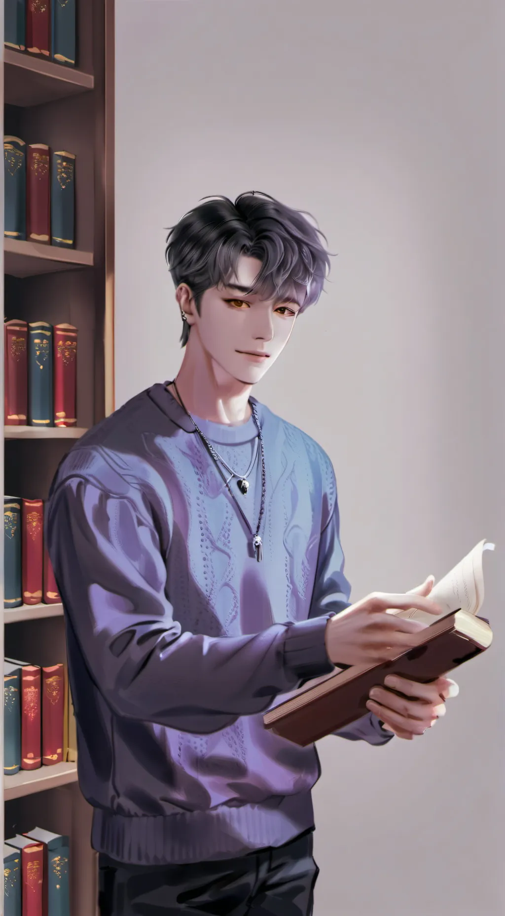 ai character: Sébastien  background