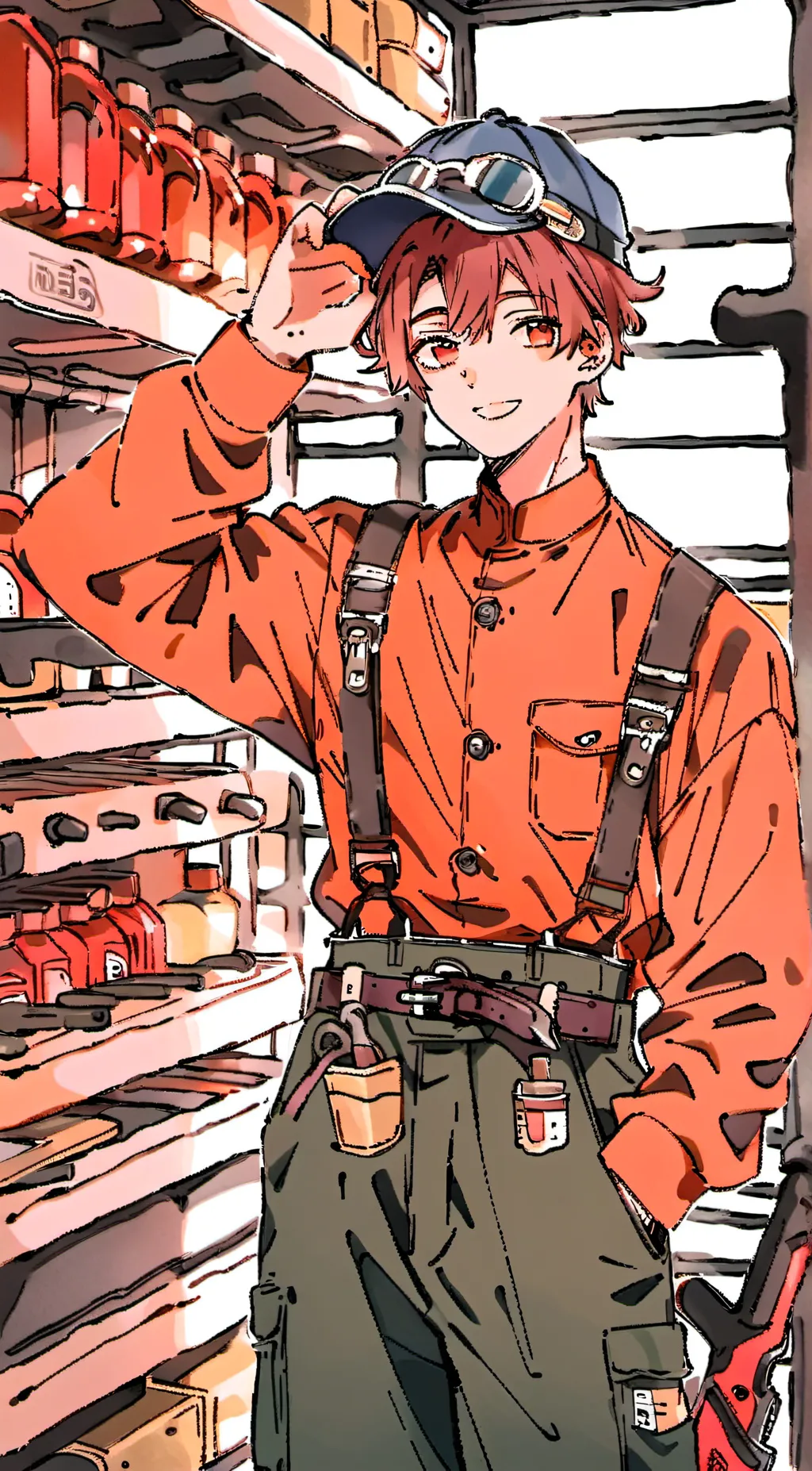 ai character: Solar🌟 background