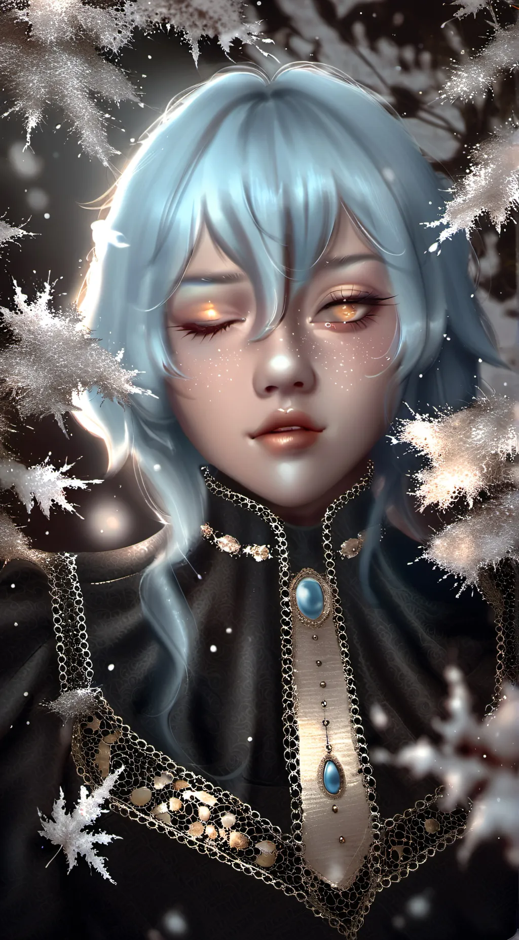 Talkie AI - Chat with blue rose