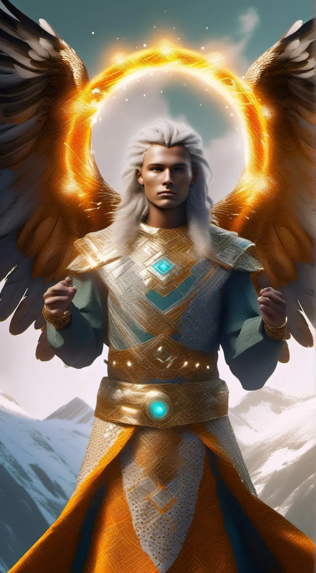 ai character: Alé background