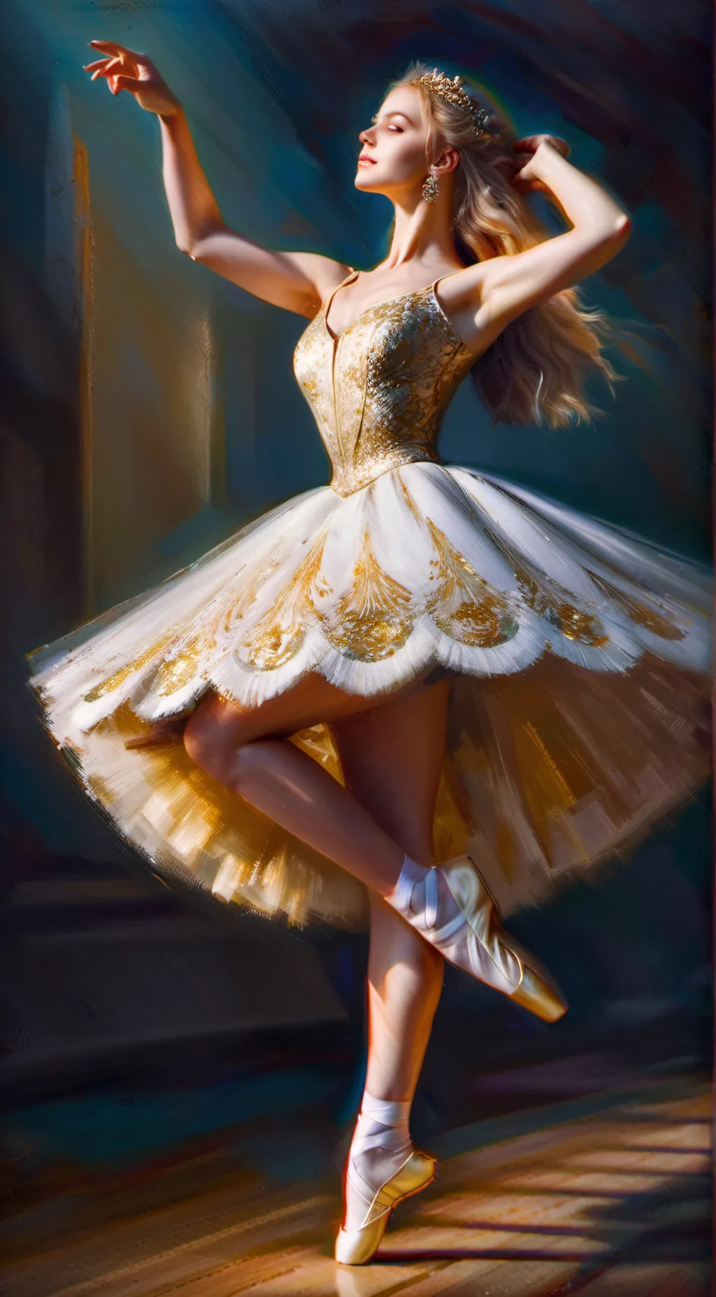 ai character: marina laray background