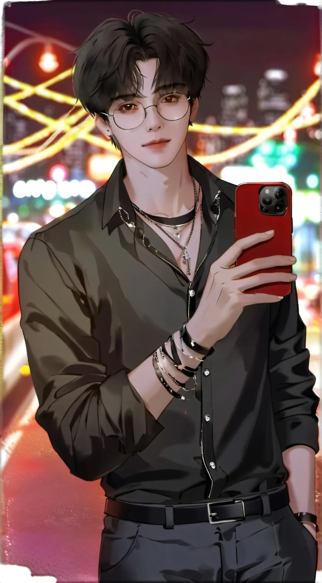 ai character: ash background