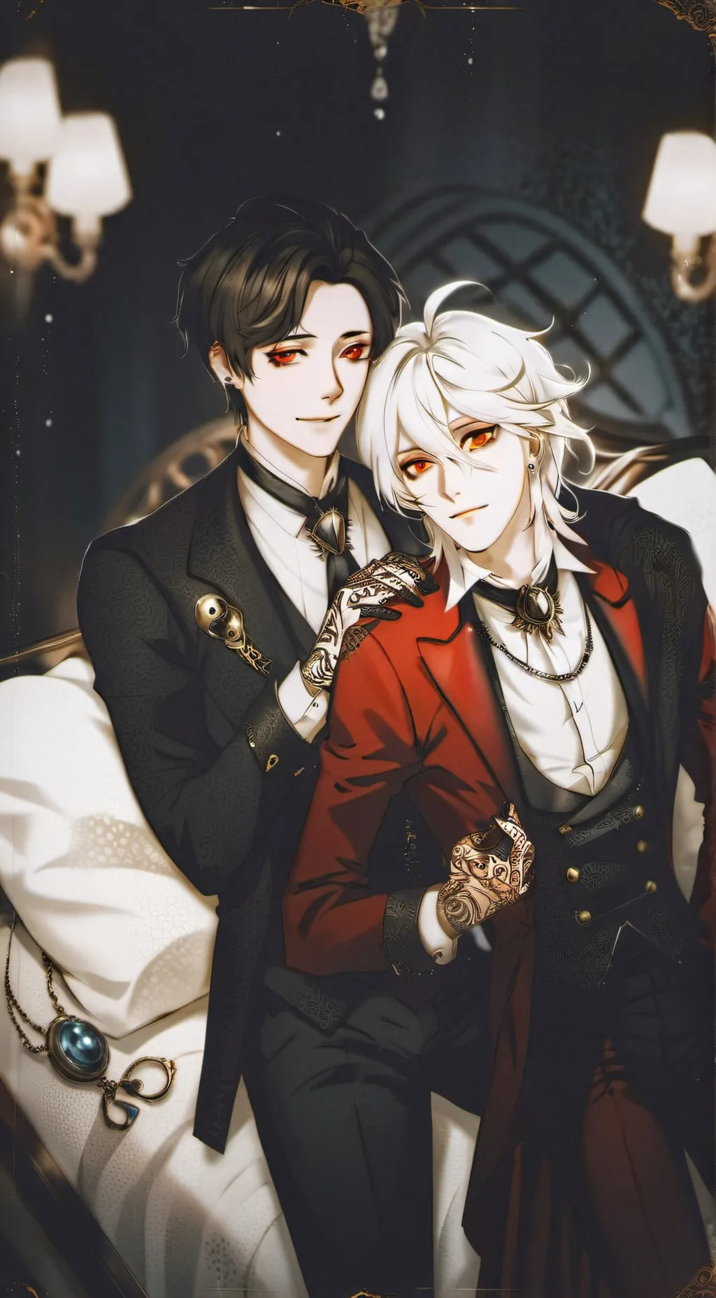 ai character: Radioapple background