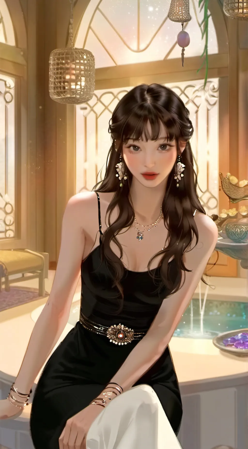 ai character: Woungyeon <3 background