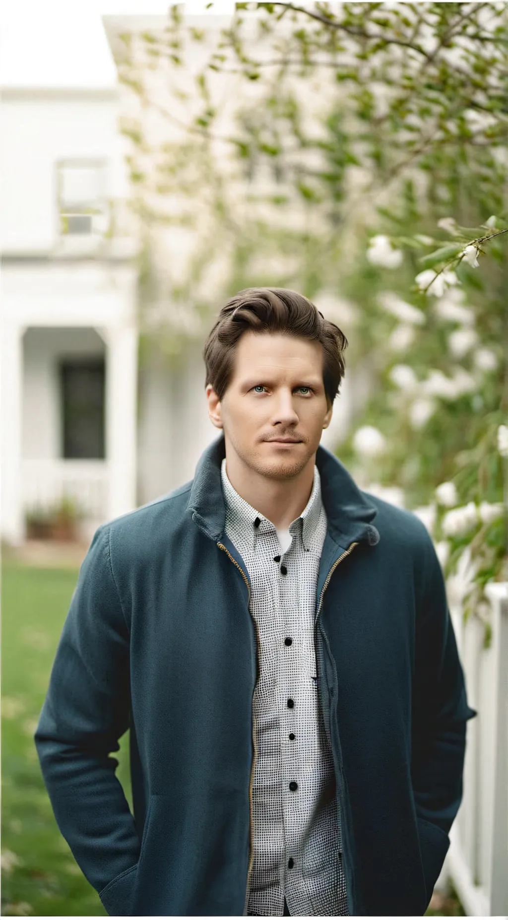 ai character: Eli James  background