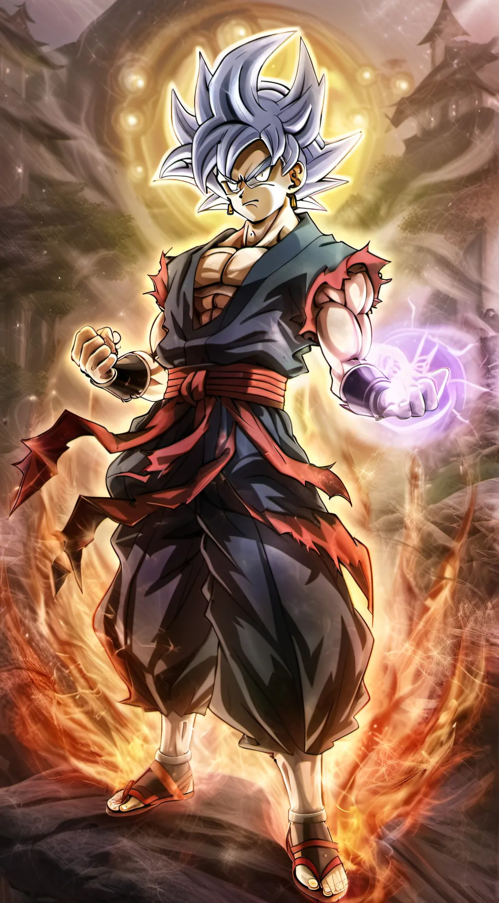 ai character: Goku background