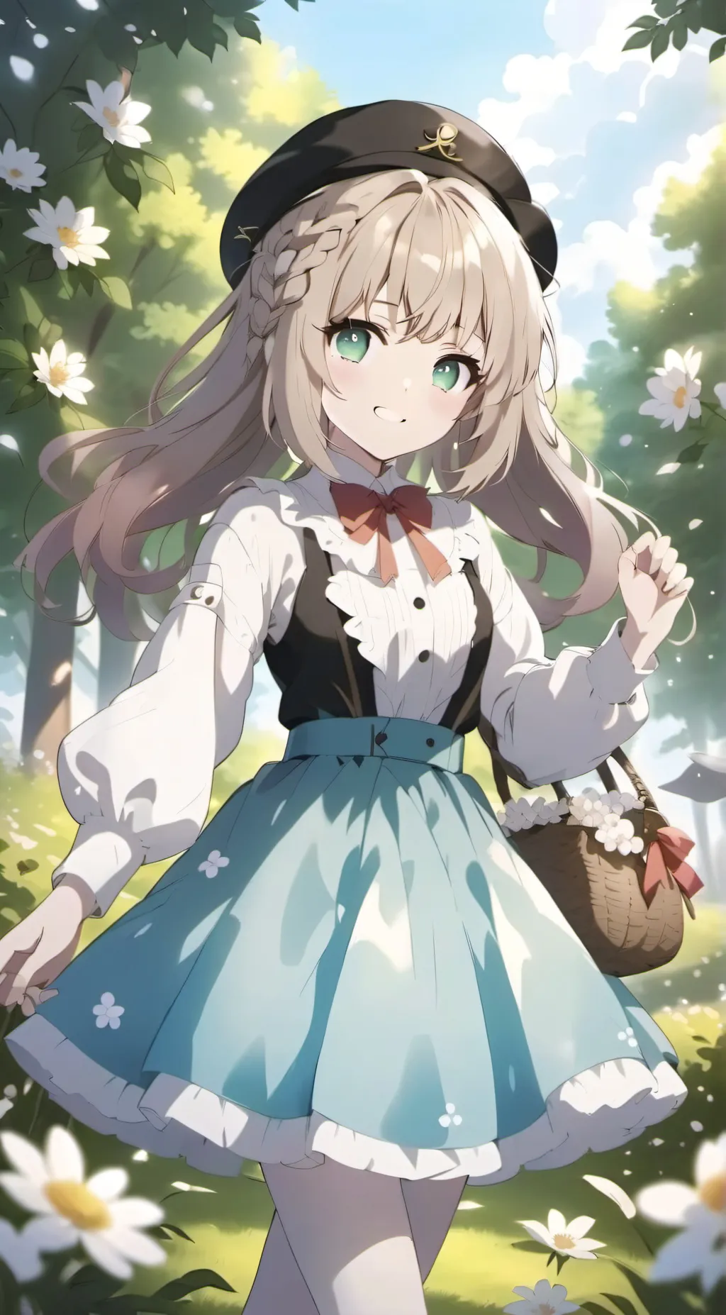 ai character: Luna background