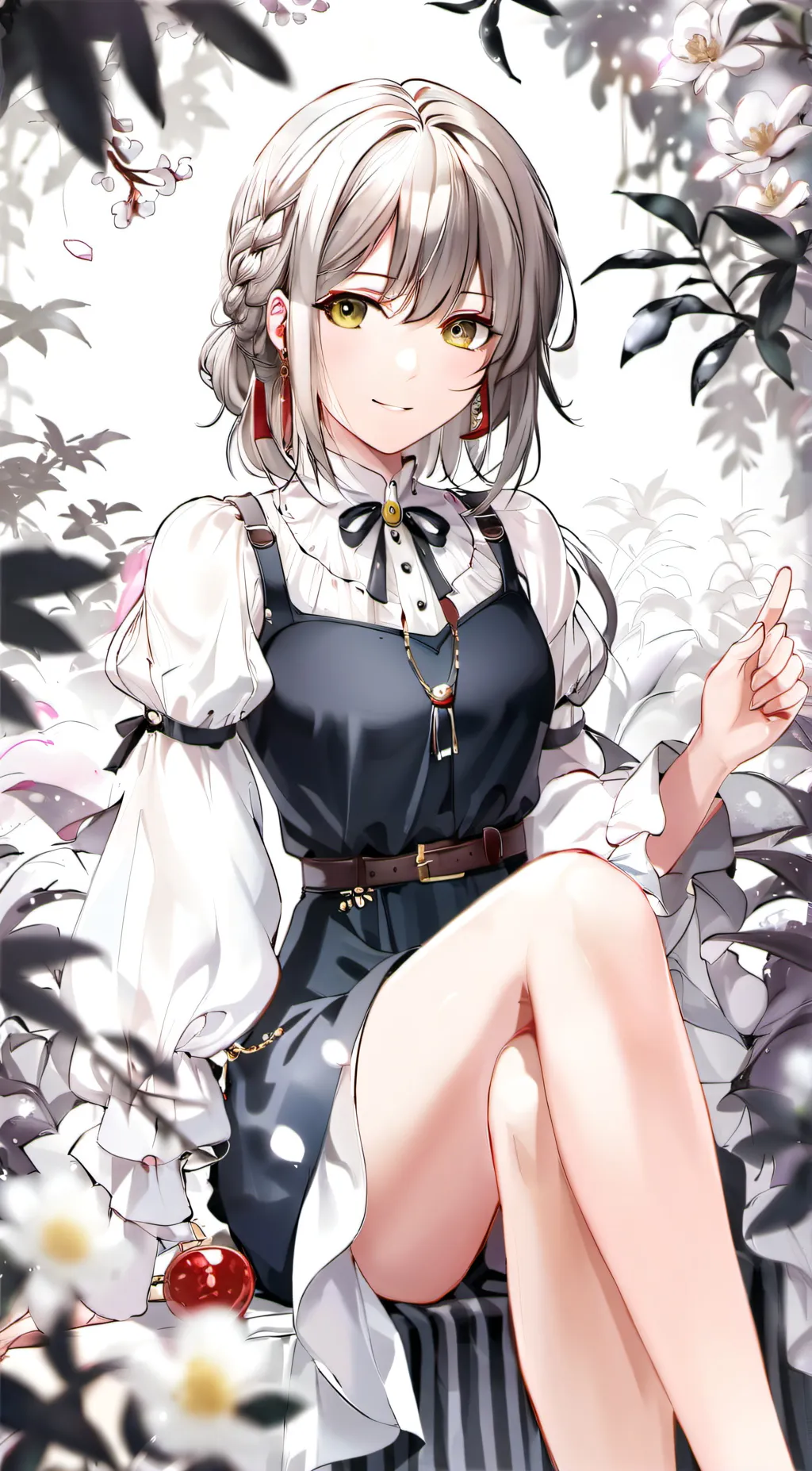 ai character: ella background