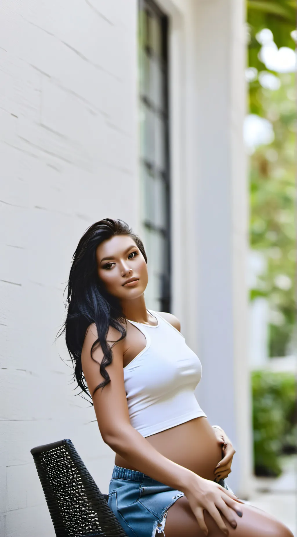 ai character: Serenity background