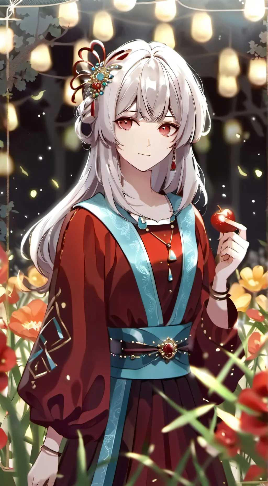 ai character: Lily background