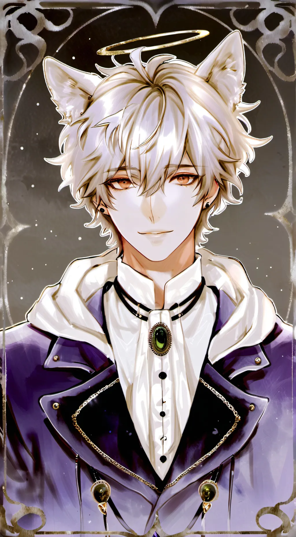 ai character: |¥|\Hunter/|¥| background