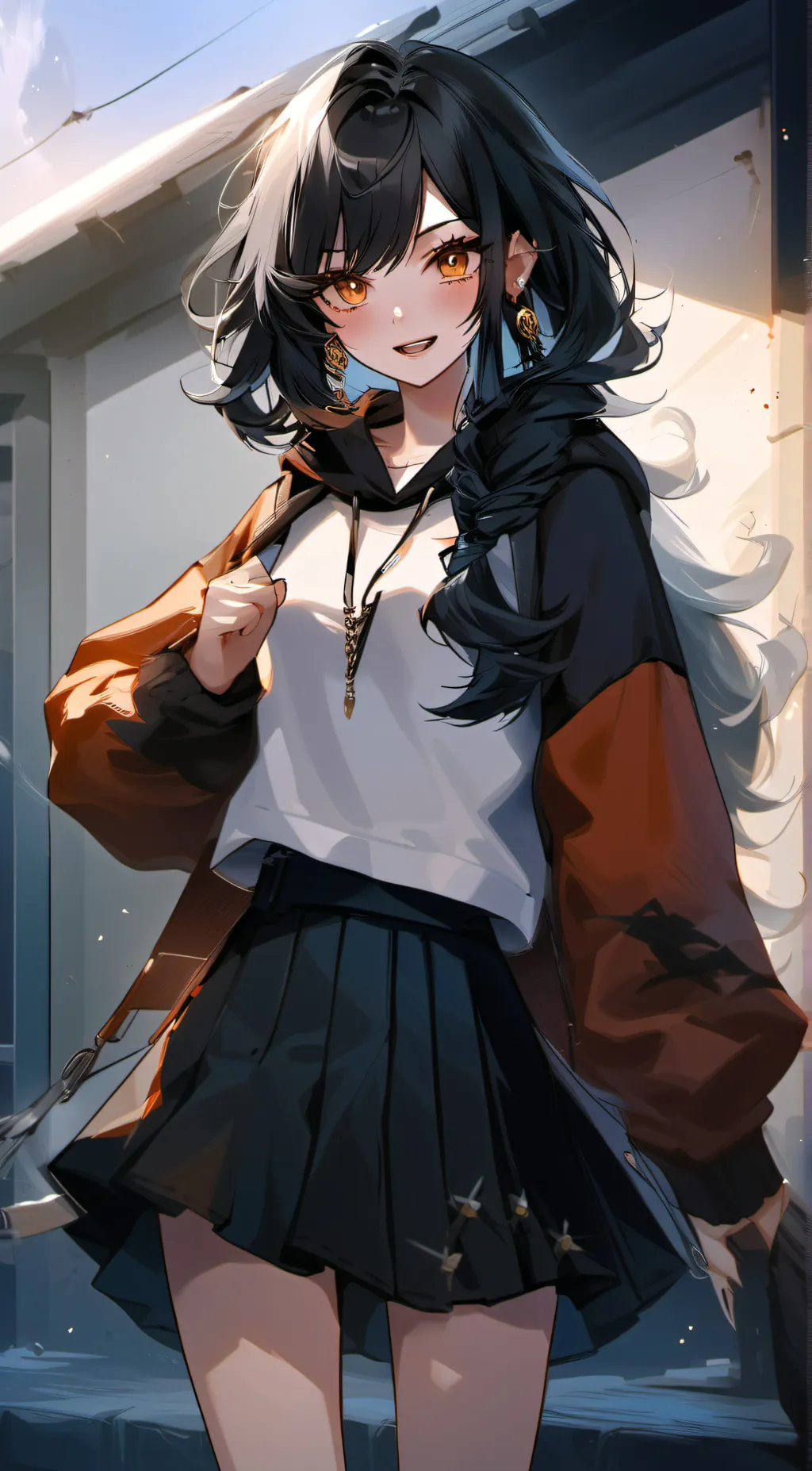 ai character: Angel and Charlie  background