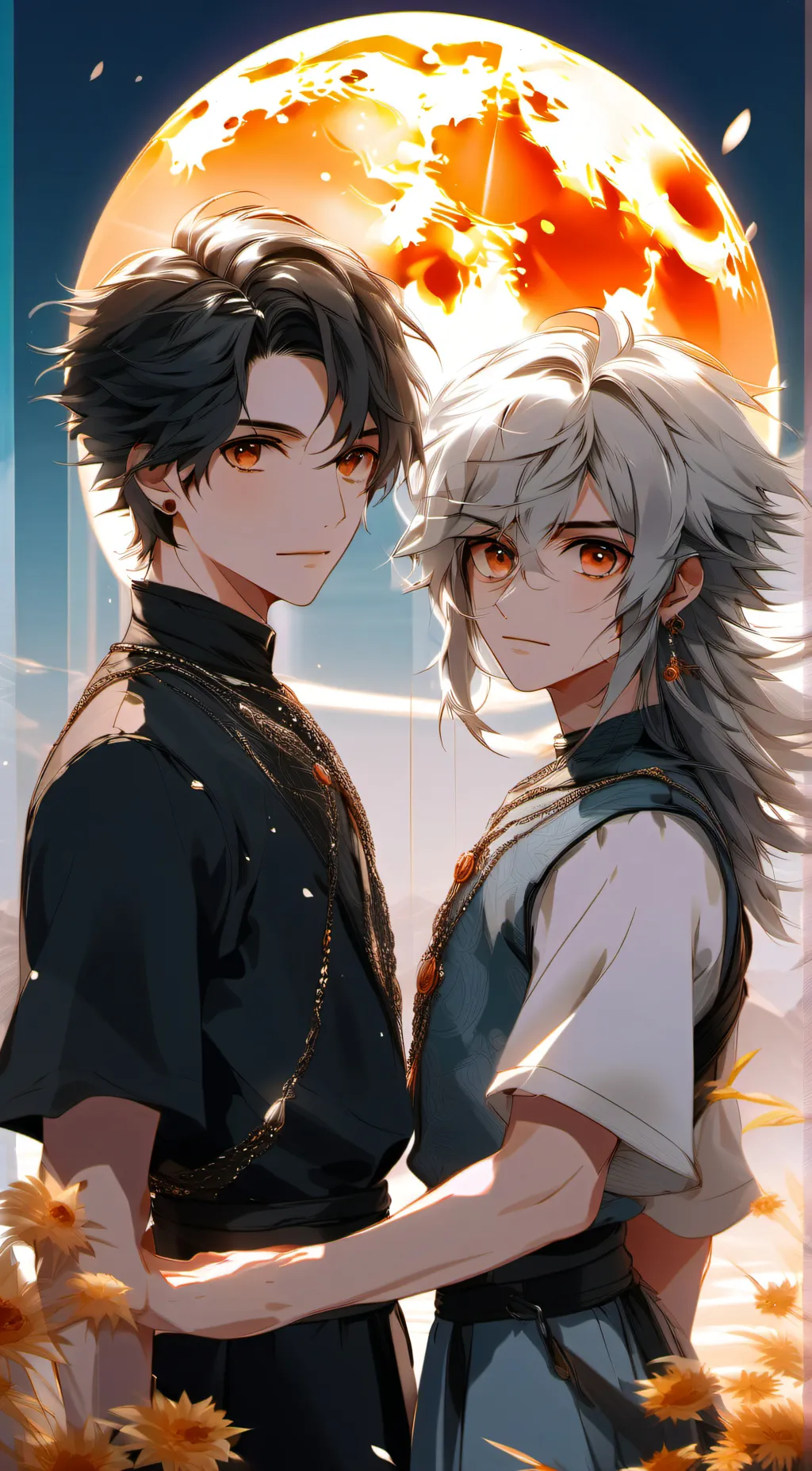 ai character: Aiden and Aaron background