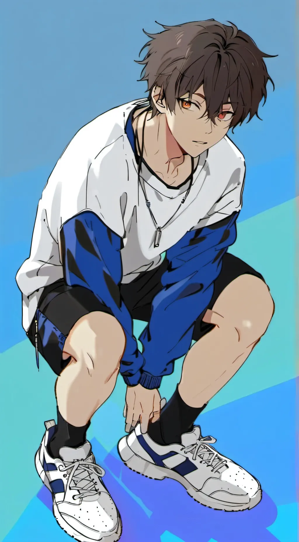 ai character: ieky~chan background