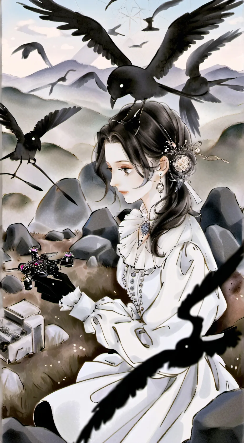 ai character: V background