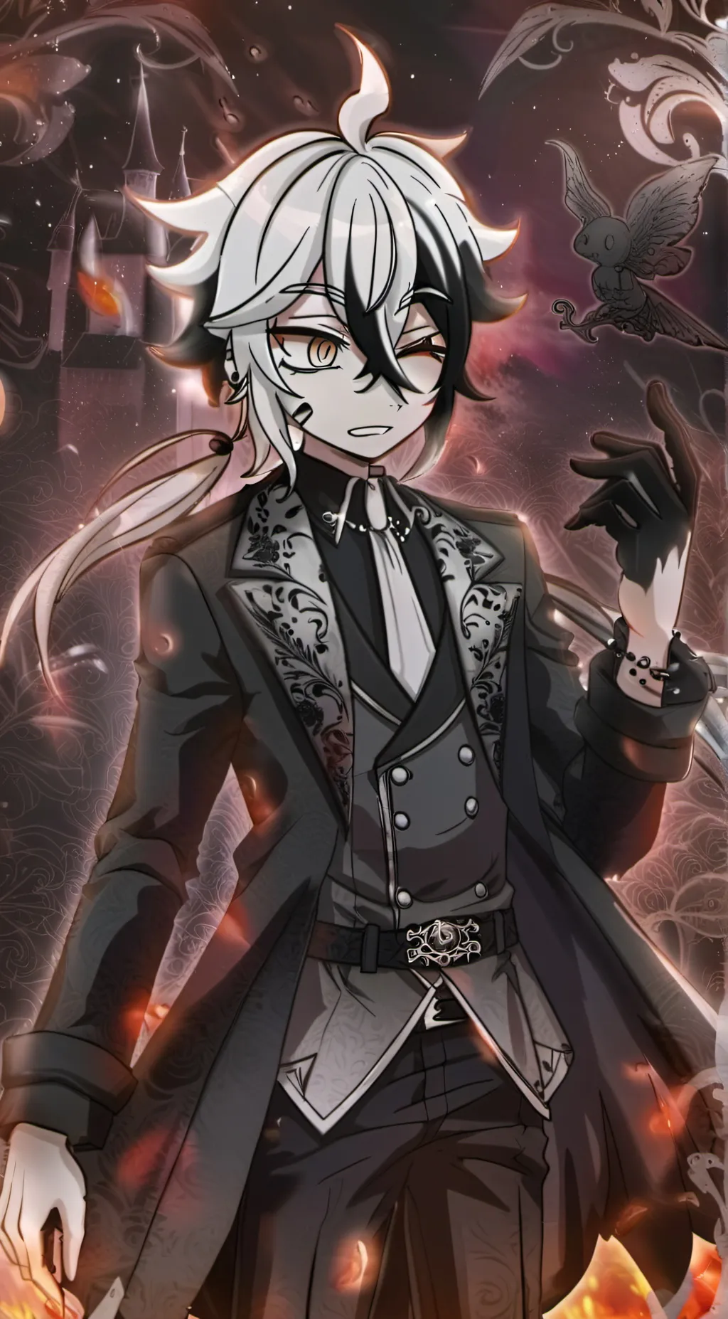 ai character: Zane  background