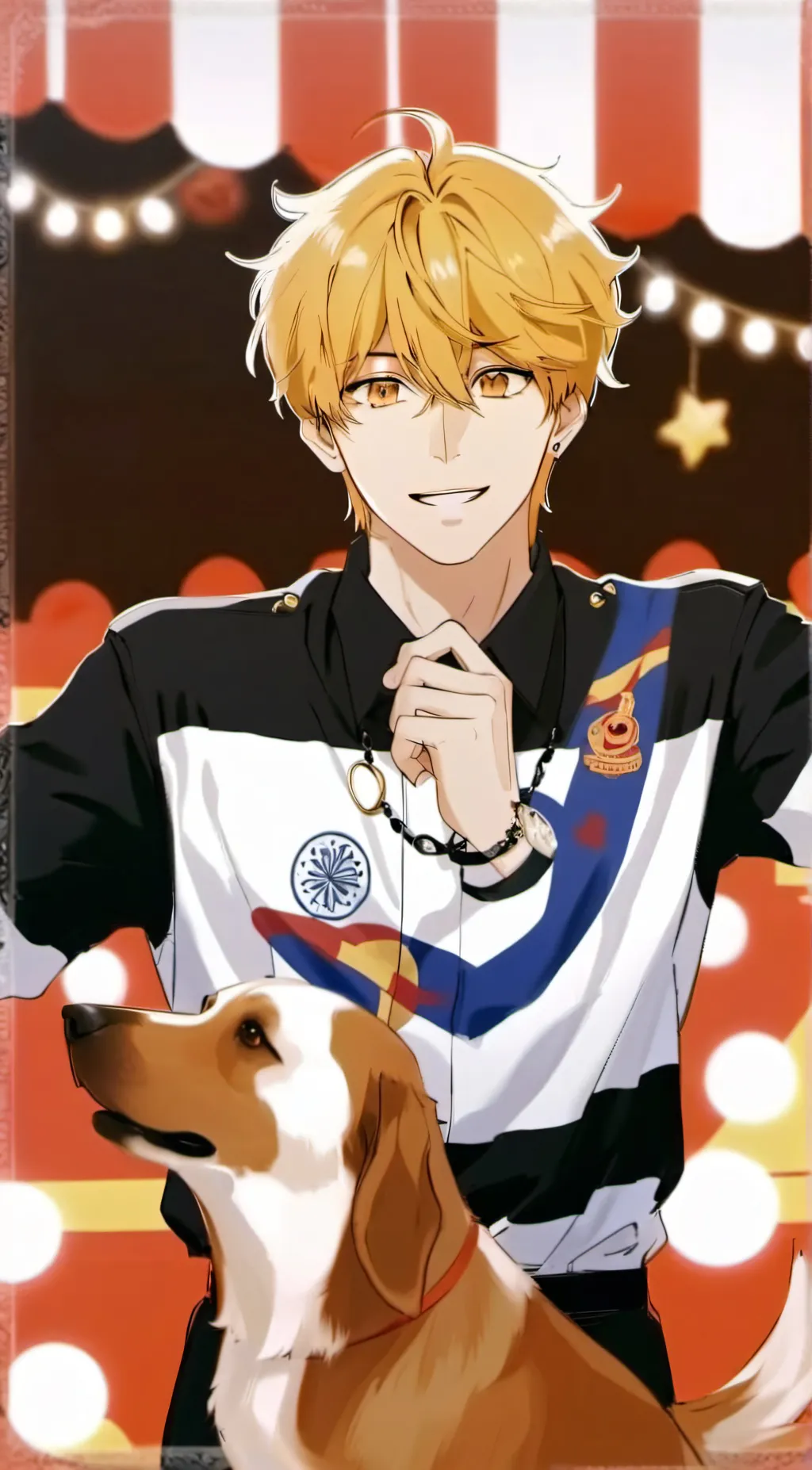 ai character: Max background