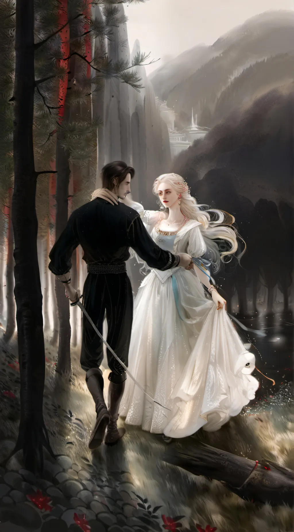 ai character: Luna Astro background