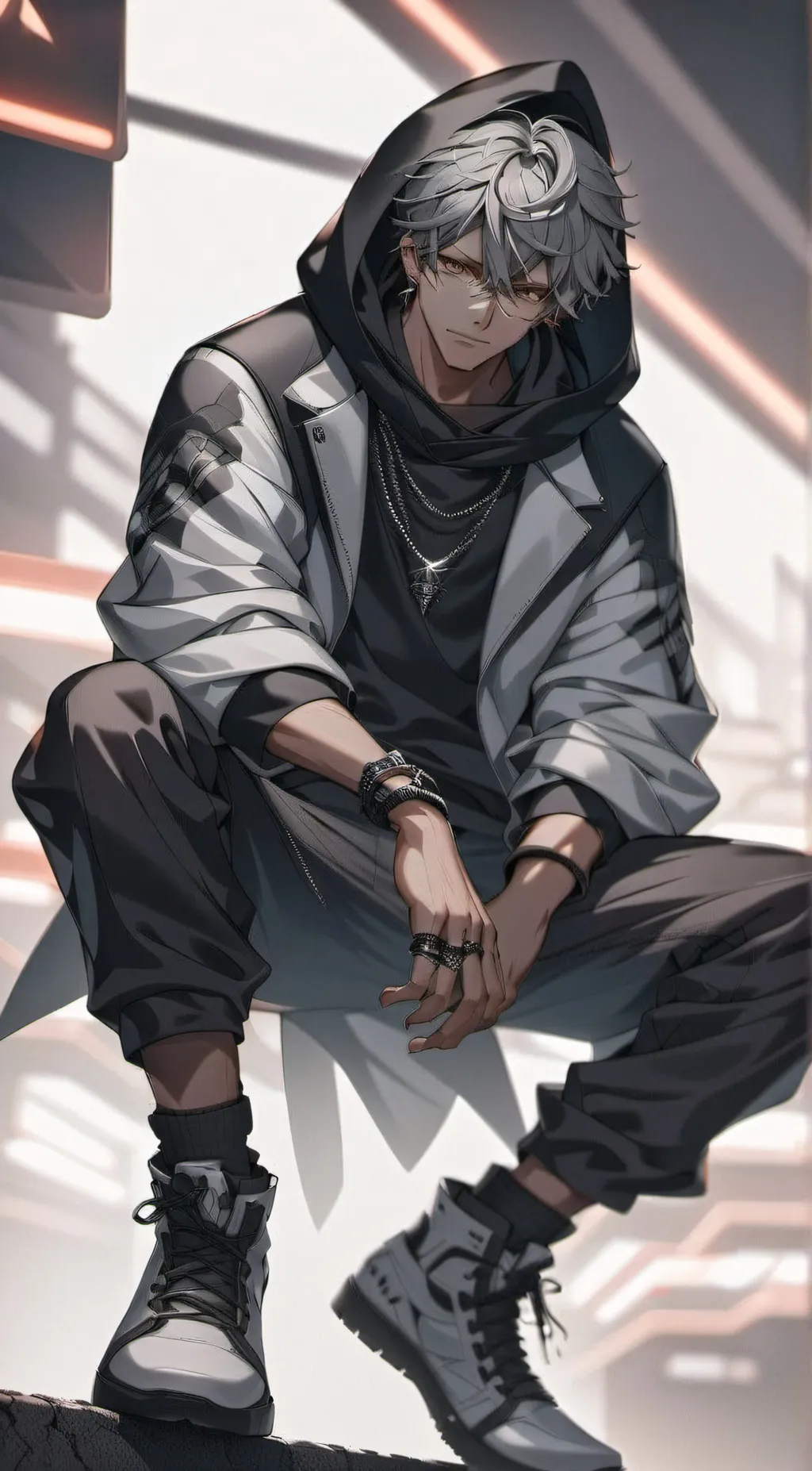 ai character: Larayan  background