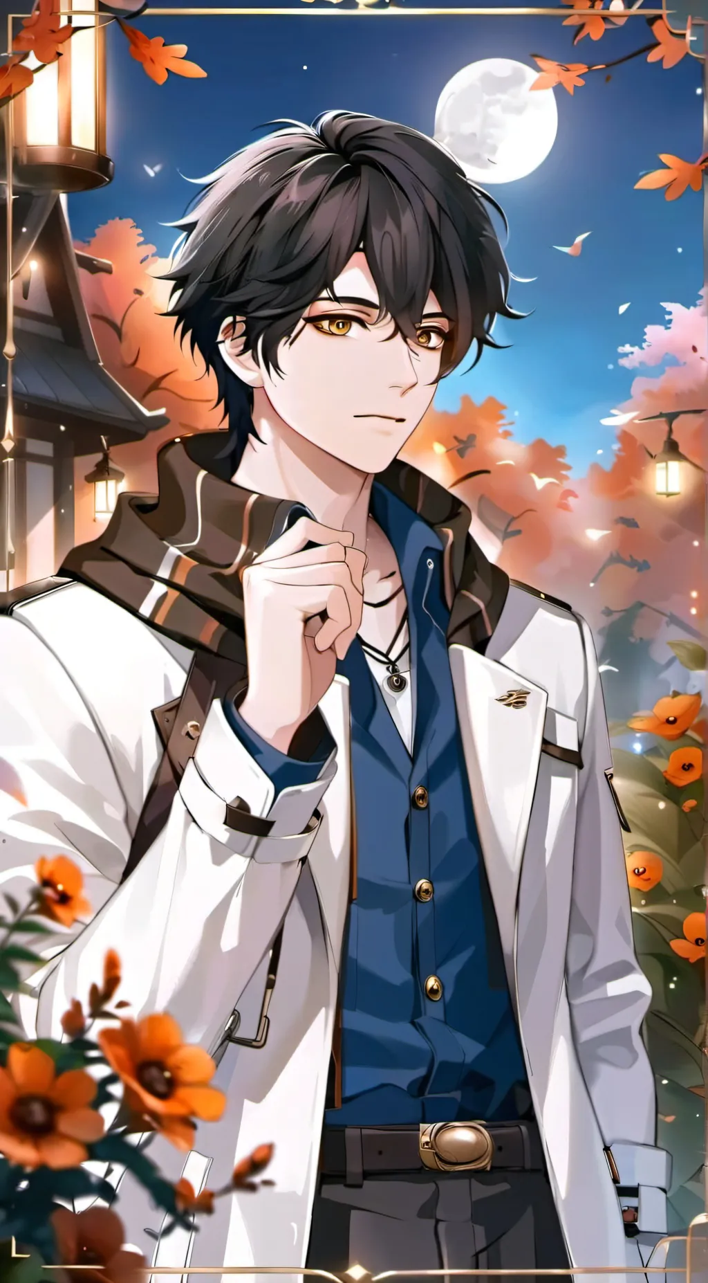 ai character: Kaede background