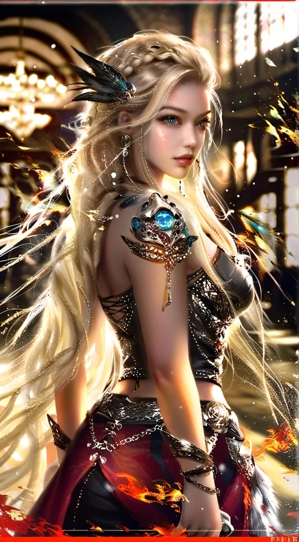 ai character: sara background