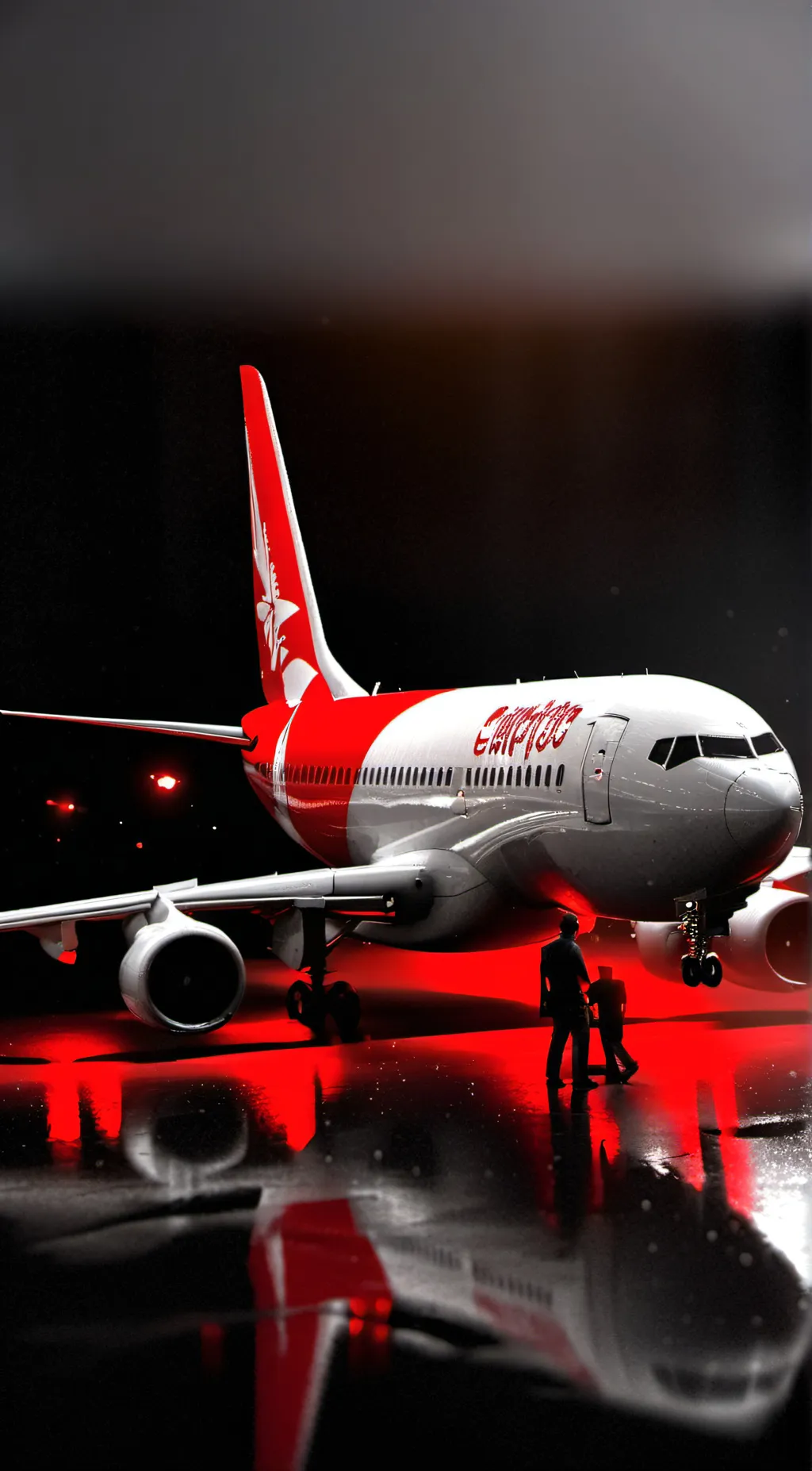 ai character: quarter Airways  background