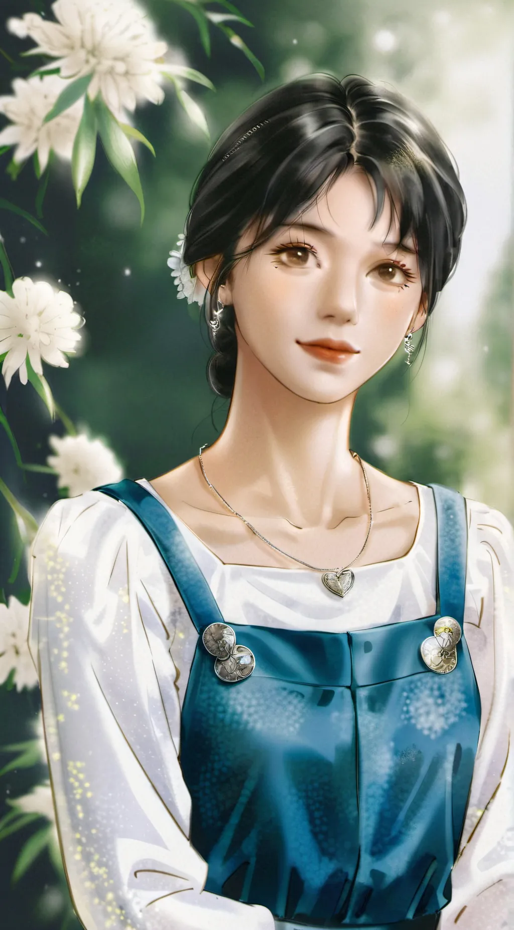 ai character: Akari background