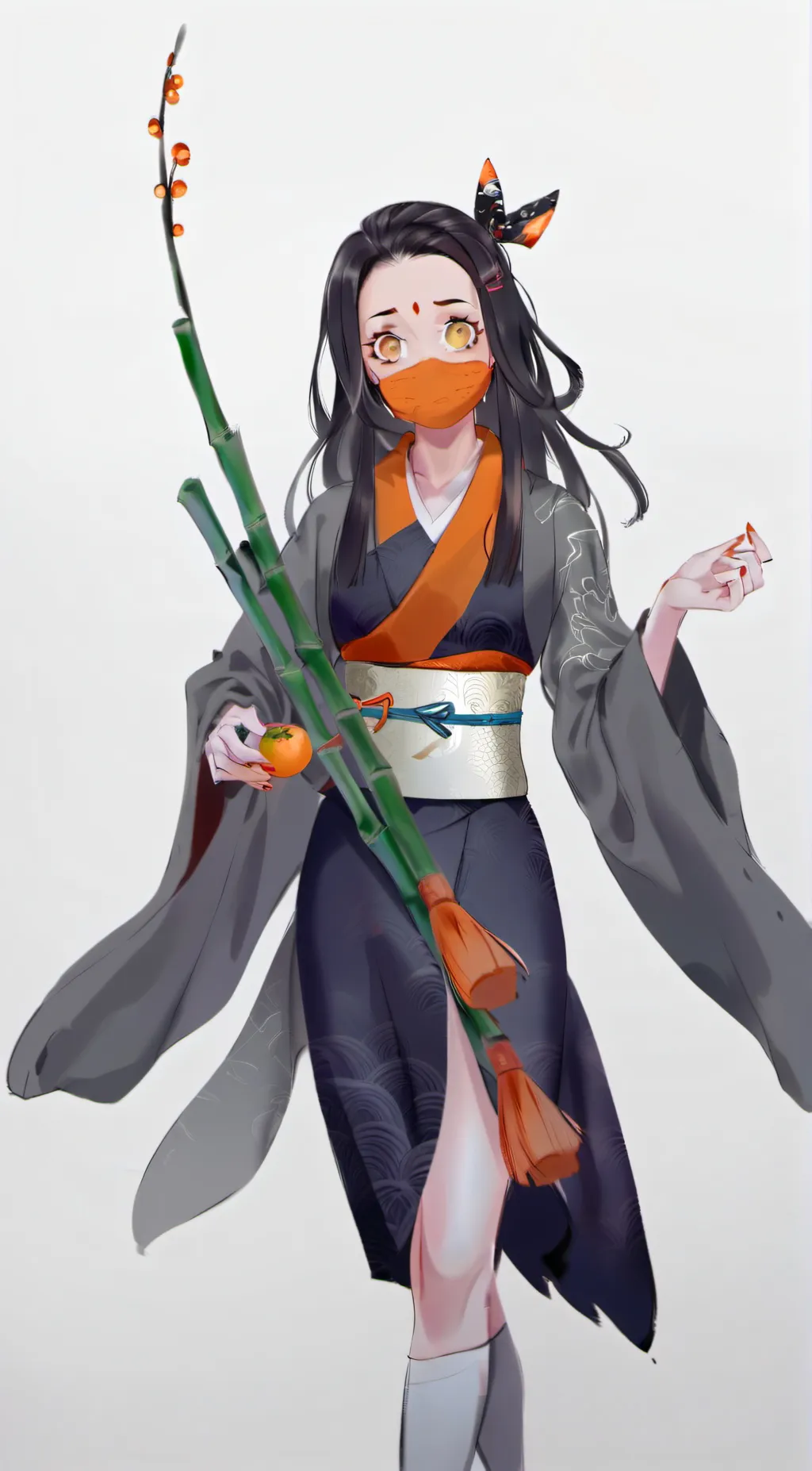 ai character: Nezoko  background