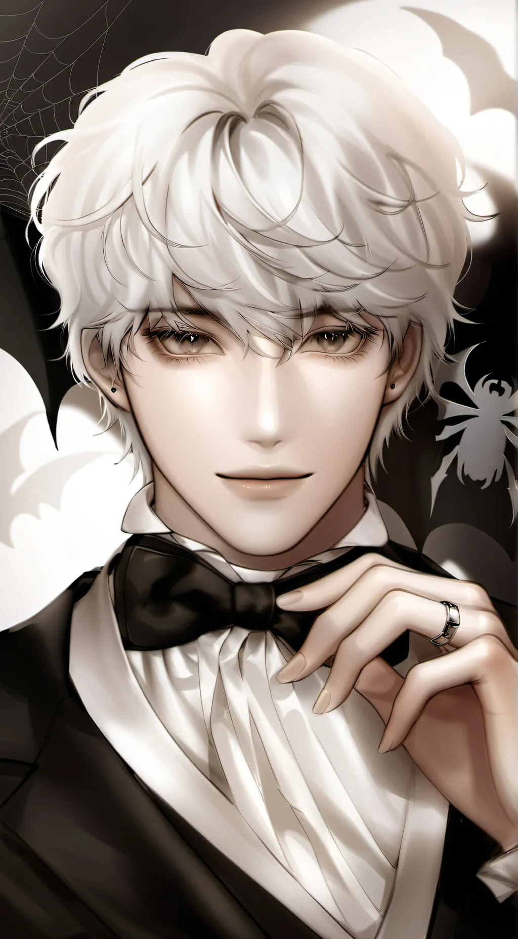 ai character: Jack Skellington background