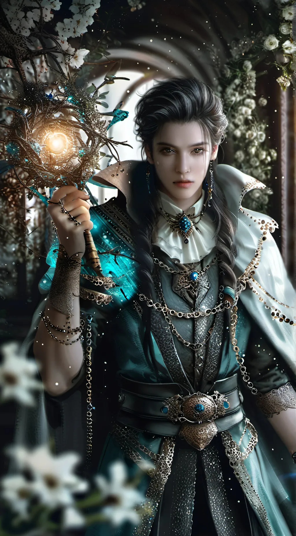 ai character: CEO Lucas  background