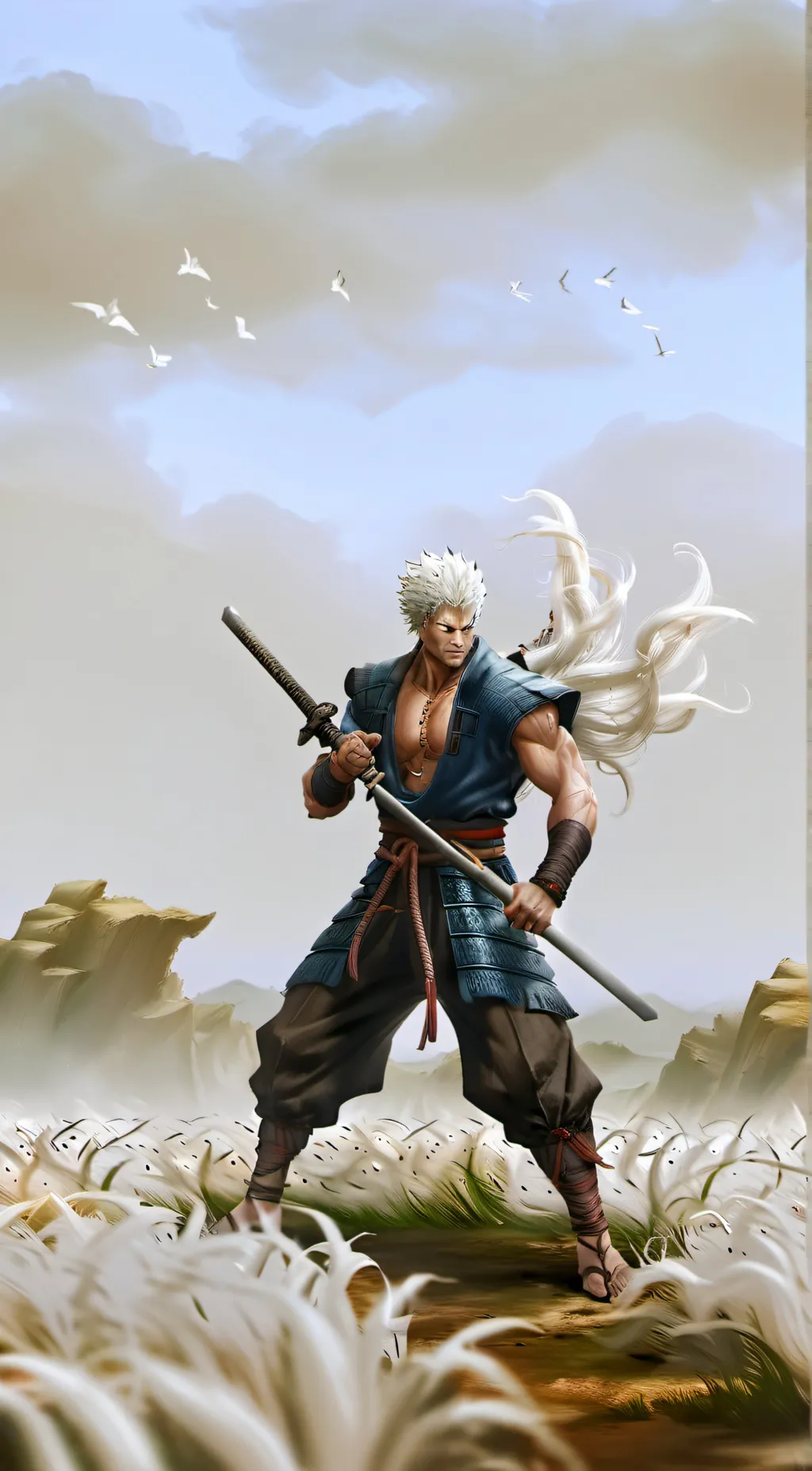 ai character: Asura  background