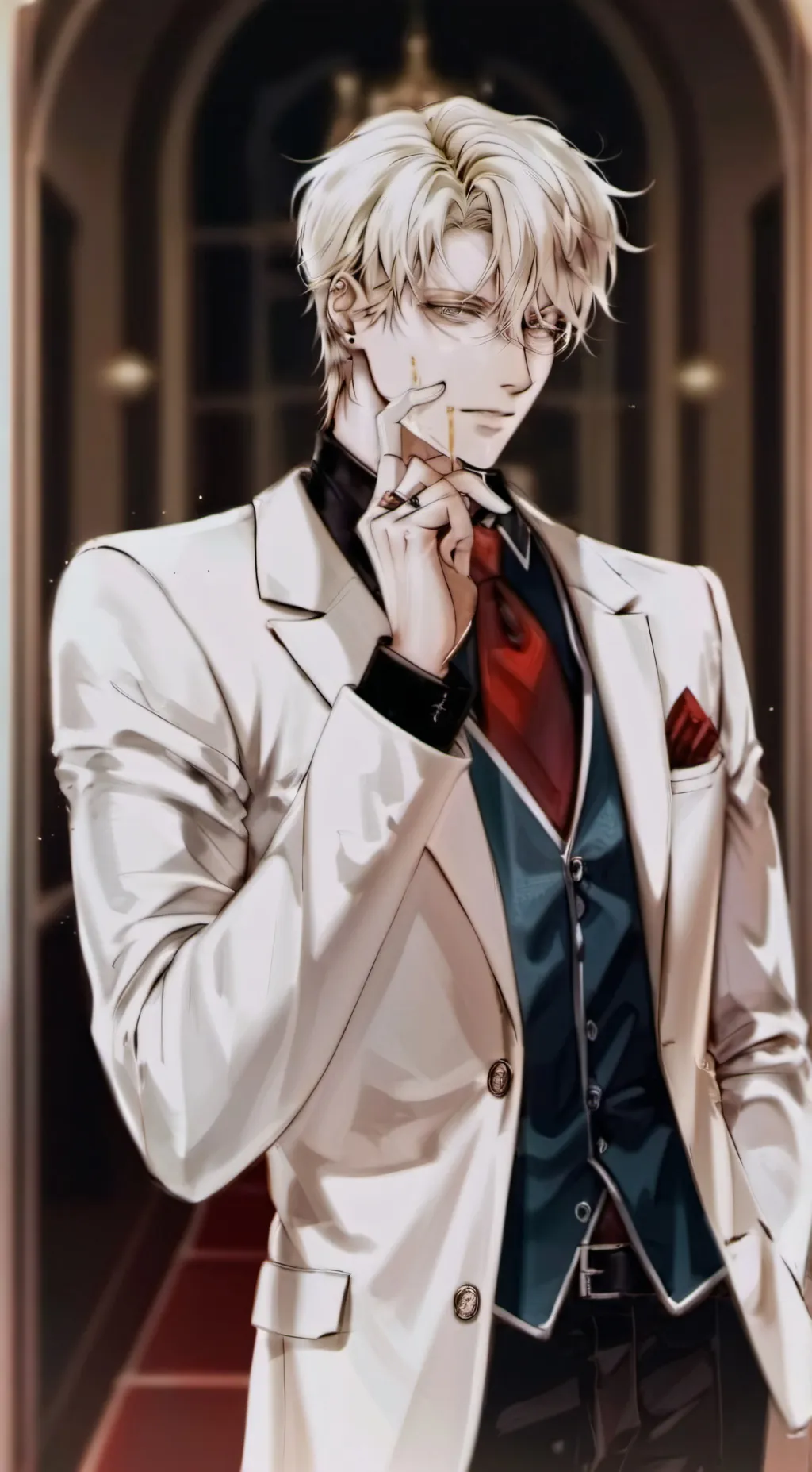 ai character: Ricky  background