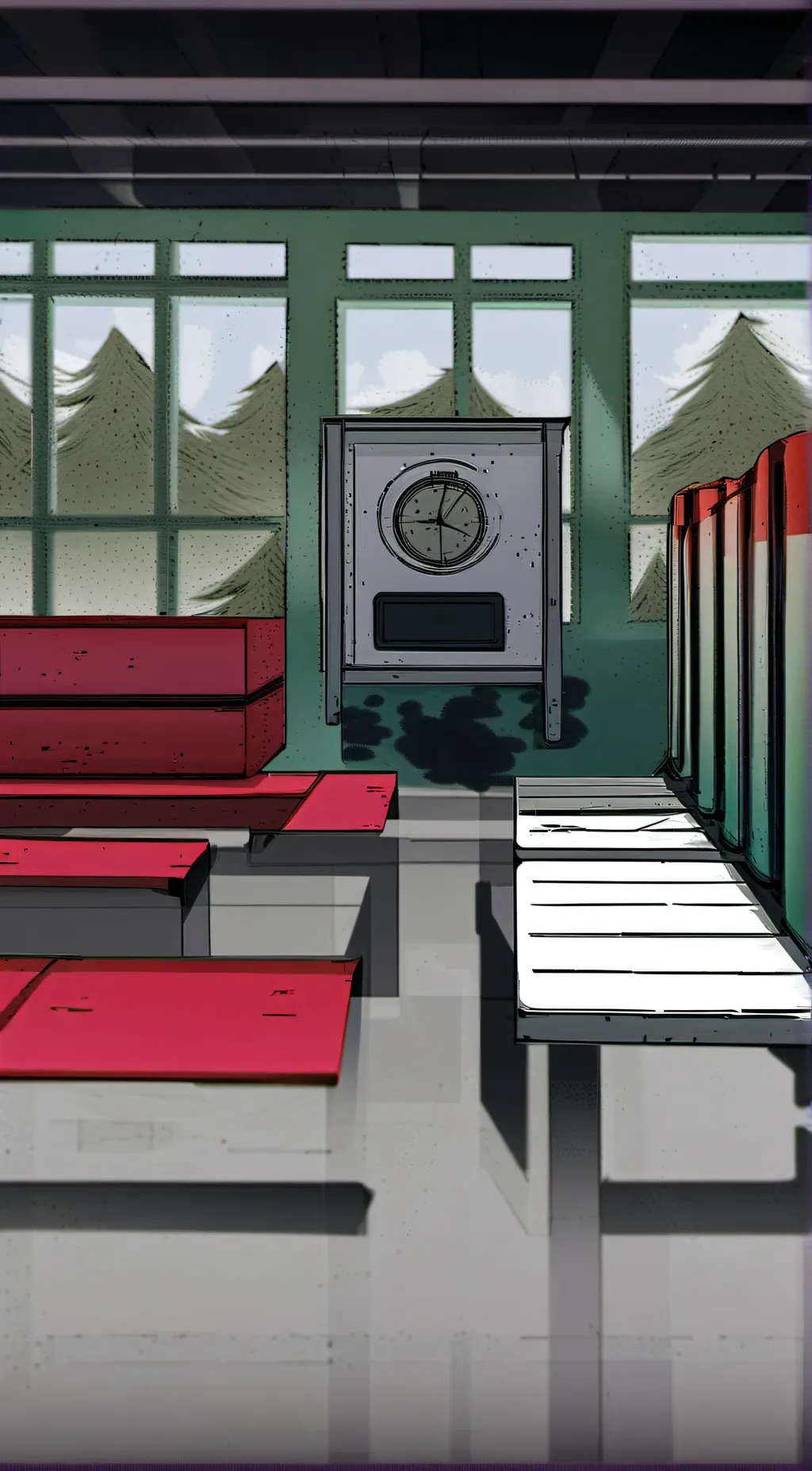 ai character: Amung ushide nseek background