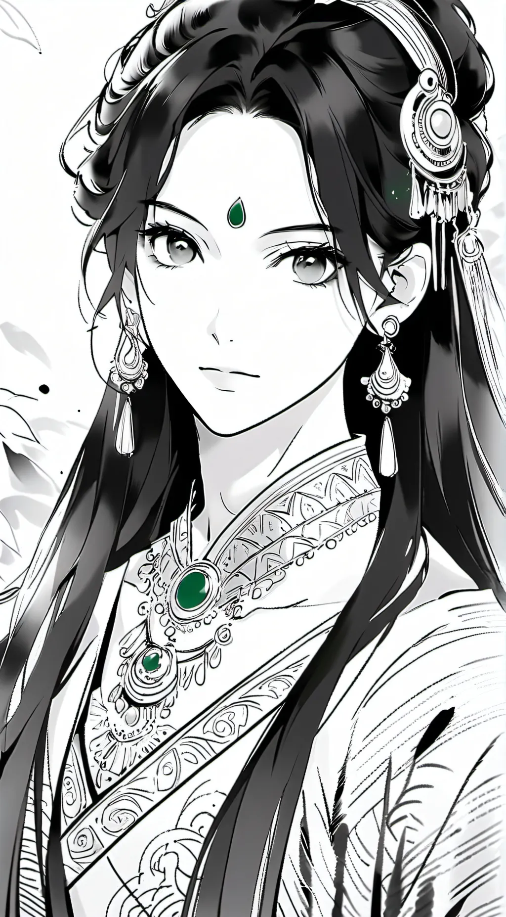 ai character: scarlet silverston background