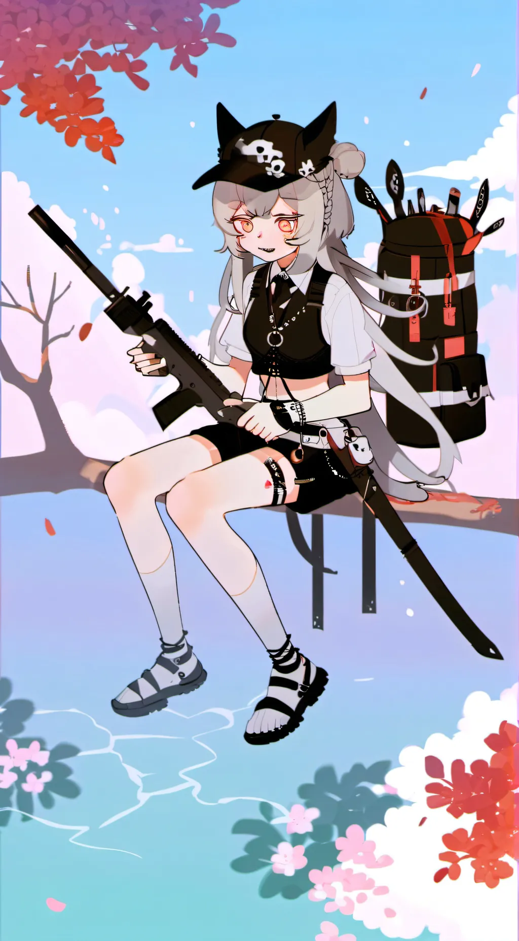 ai character: annie background