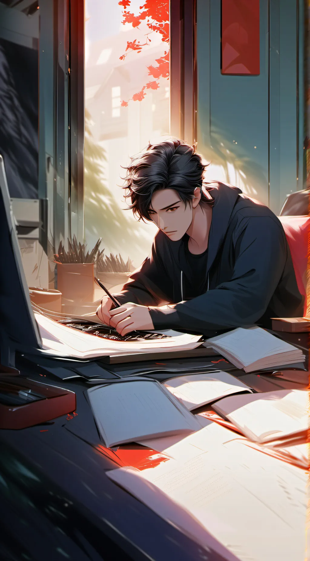 ai character: sauskae background