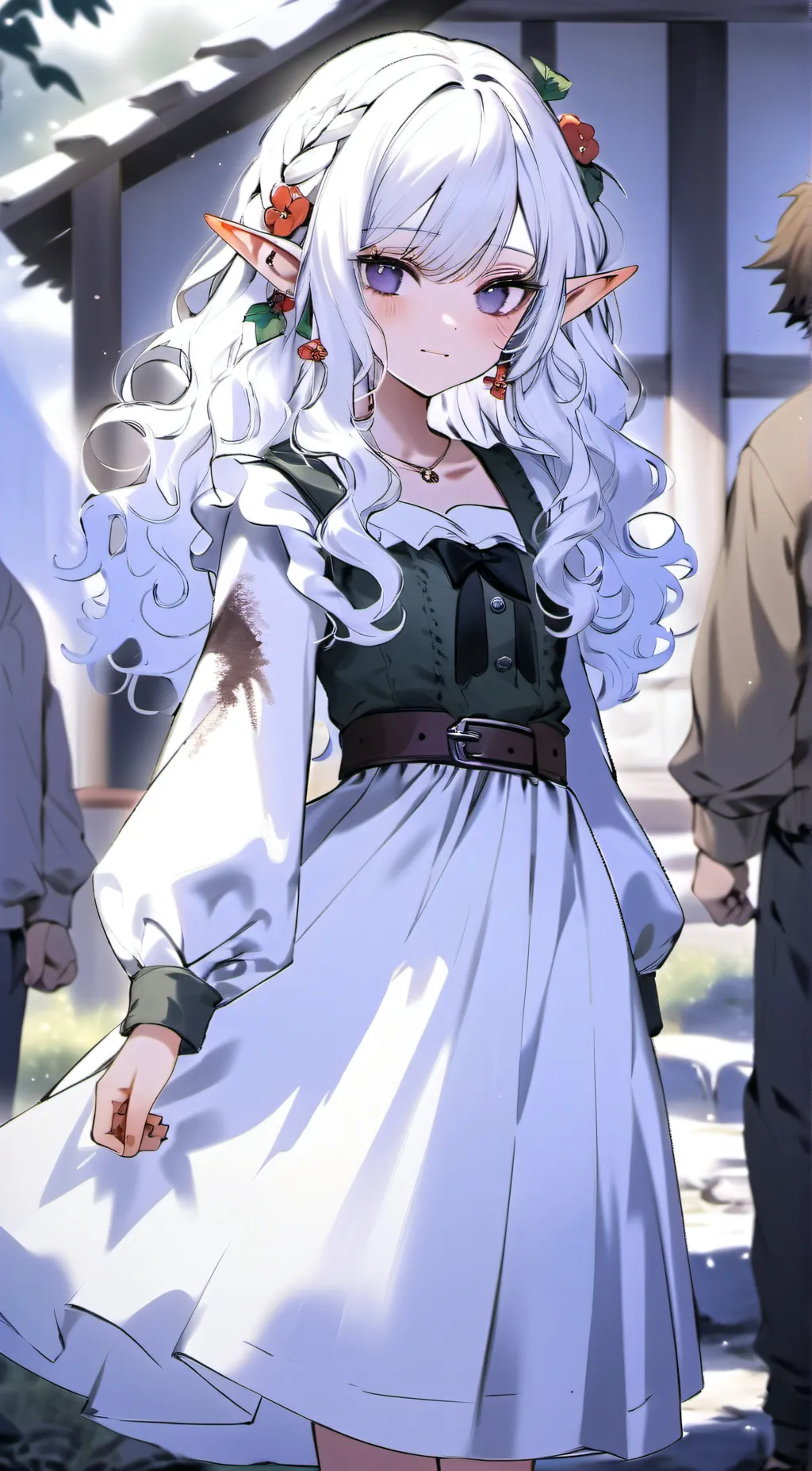 ai character: Evelyn huncher background