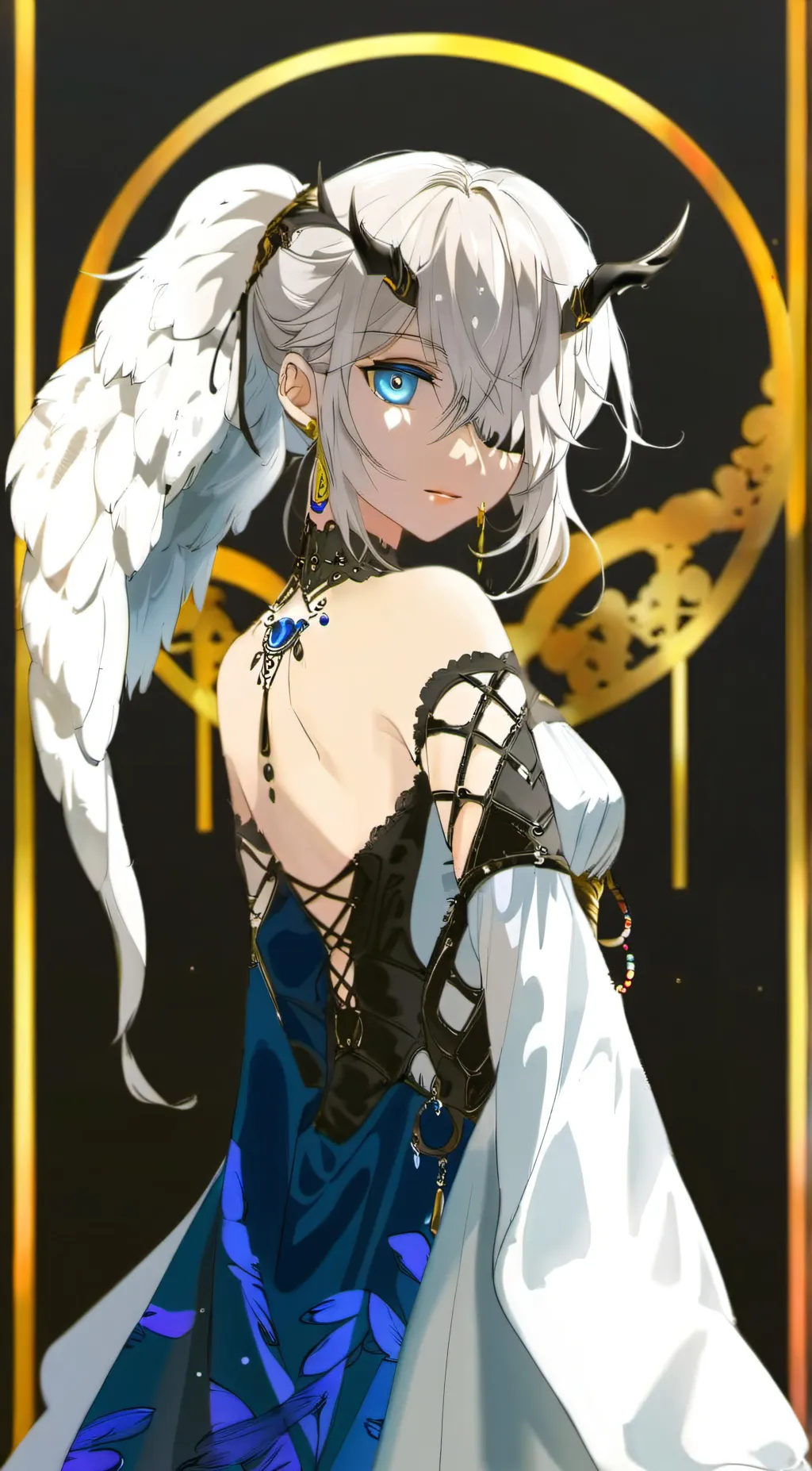 ai character: Yua Takami background