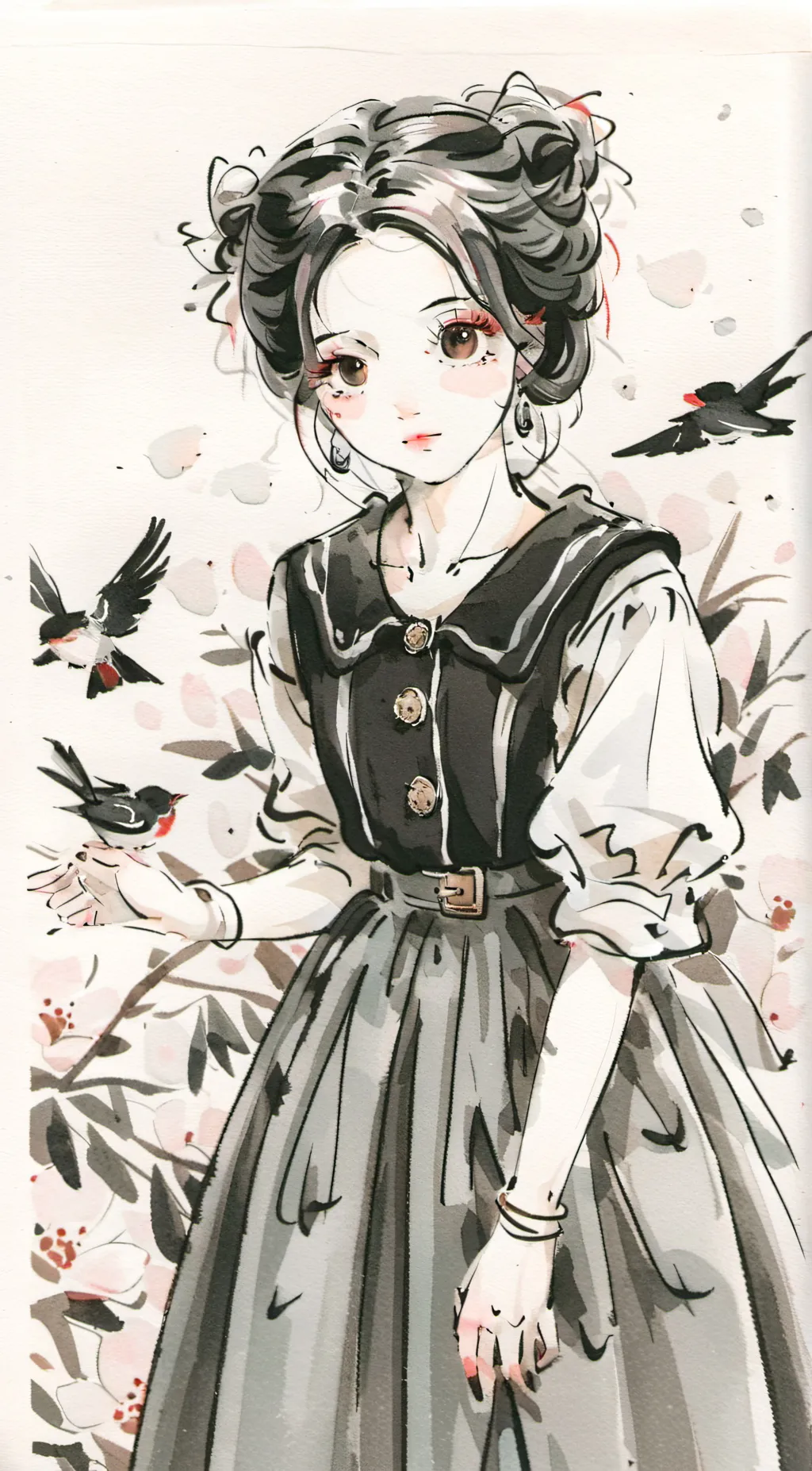 ai character: katie background