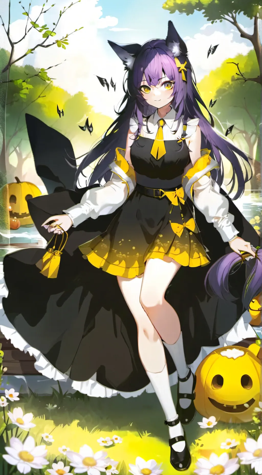 ai character: me too lol I Don't background