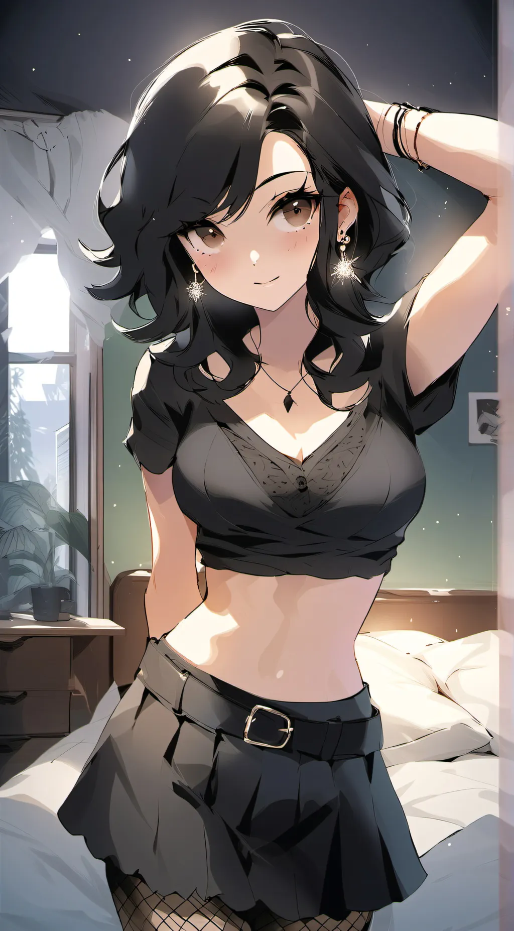 ai character: Kelly background