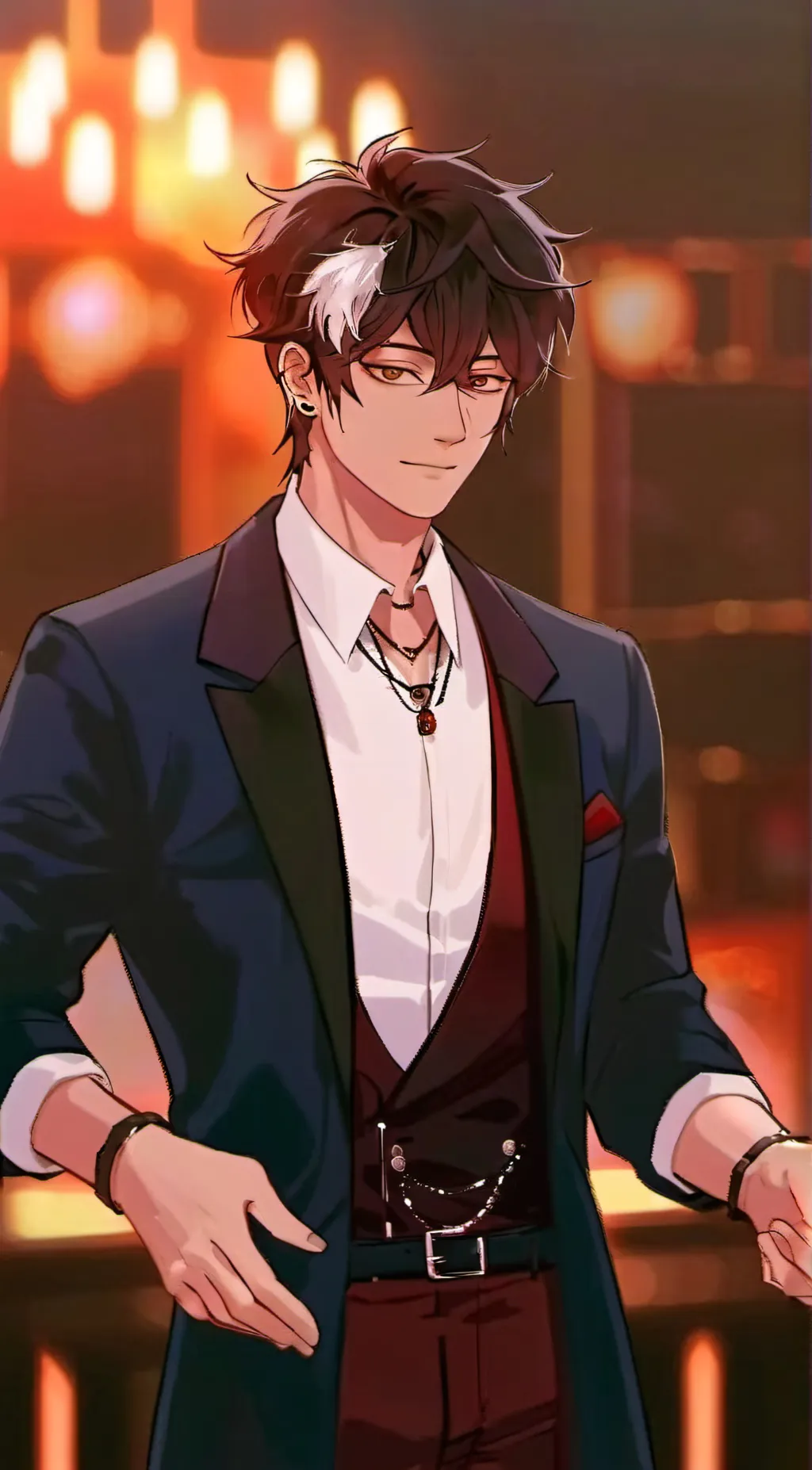 ai character: Damen Smith background