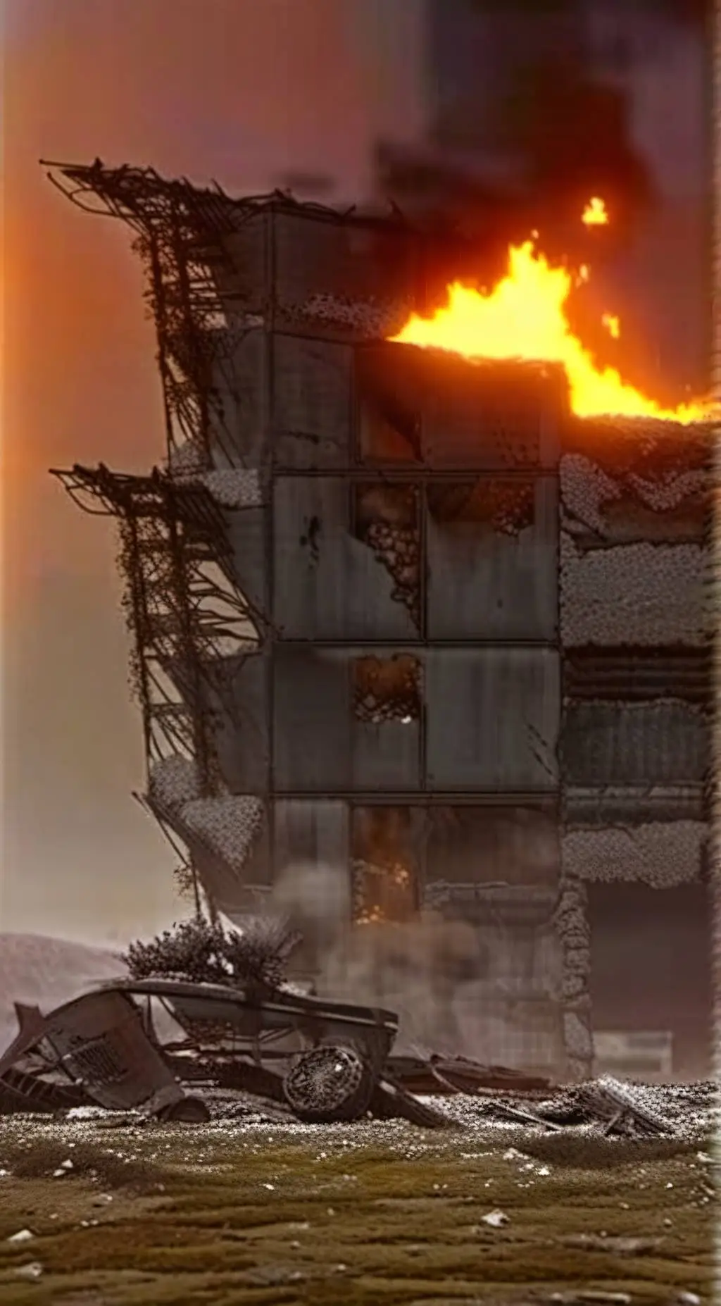 ai character: sentry bot background