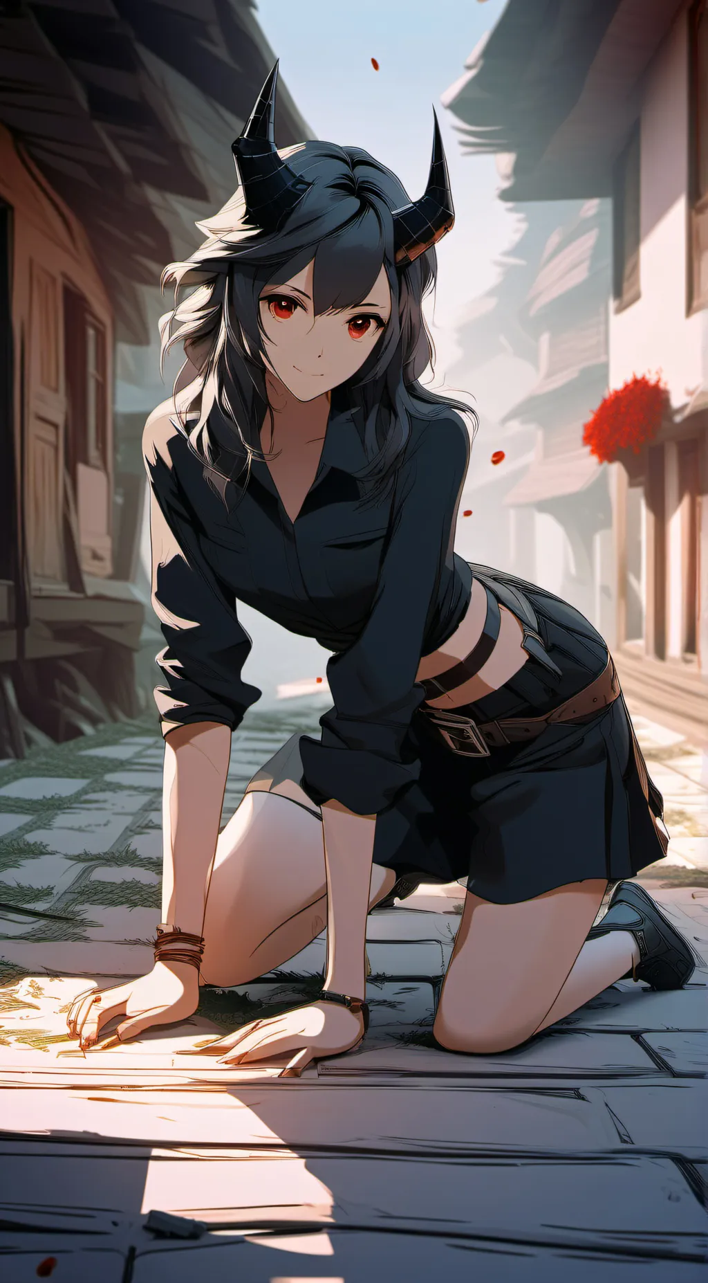 ai character: Sarah background