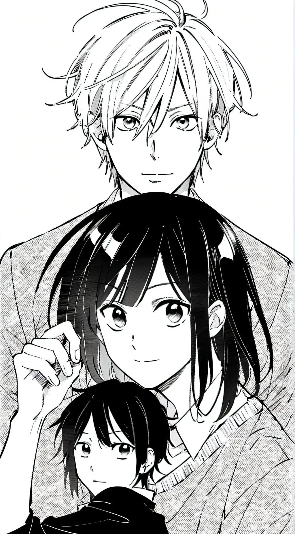 ai character: Anna, Nick and Tim background